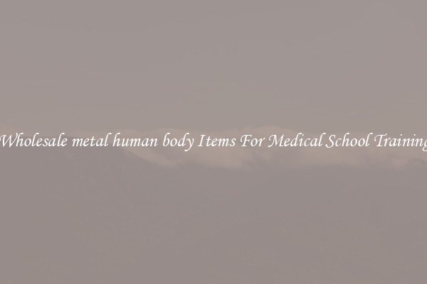 Wholesale metal human body Items For Medical School Training