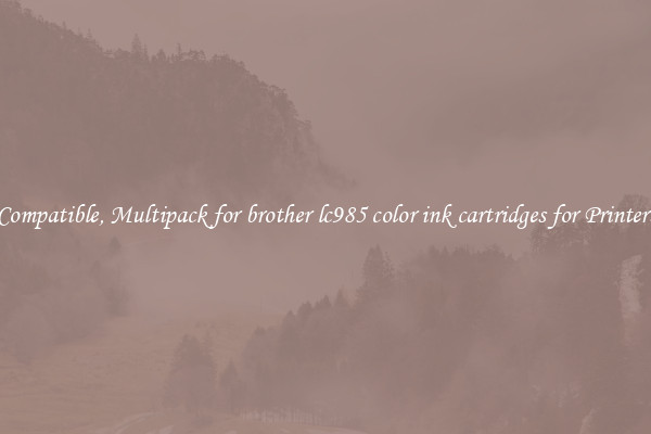 Compatible, Multipack for brother lc985 color ink cartridges for Printers
