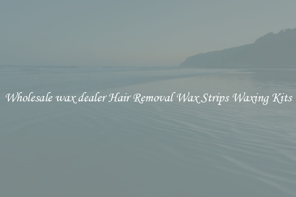 Wholesale wax dealer Hair Removal Wax Strips Waxing Kits