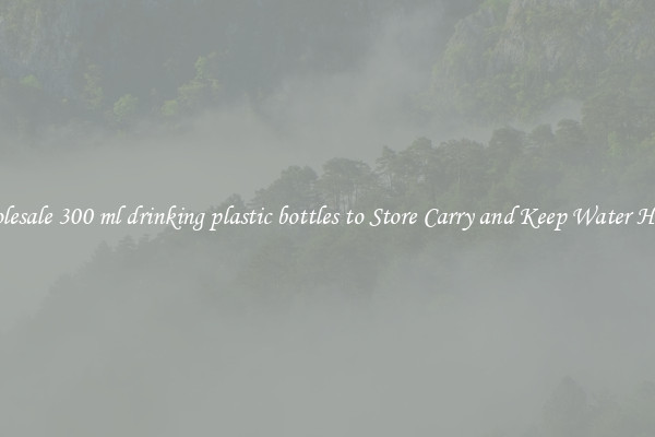 Wholesale 300 ml drinking plastic bottles to Store Carry and Keep Water Handy